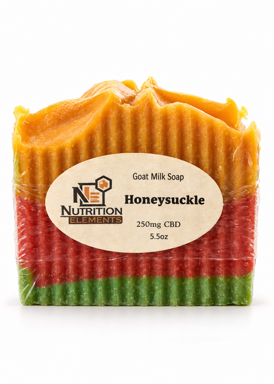 Honeysuckle Goat Milk Soap- 250mg CBD