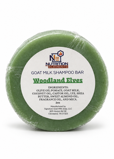 Woodland Elves Goat Milk Shampoo Bar – 3 oz