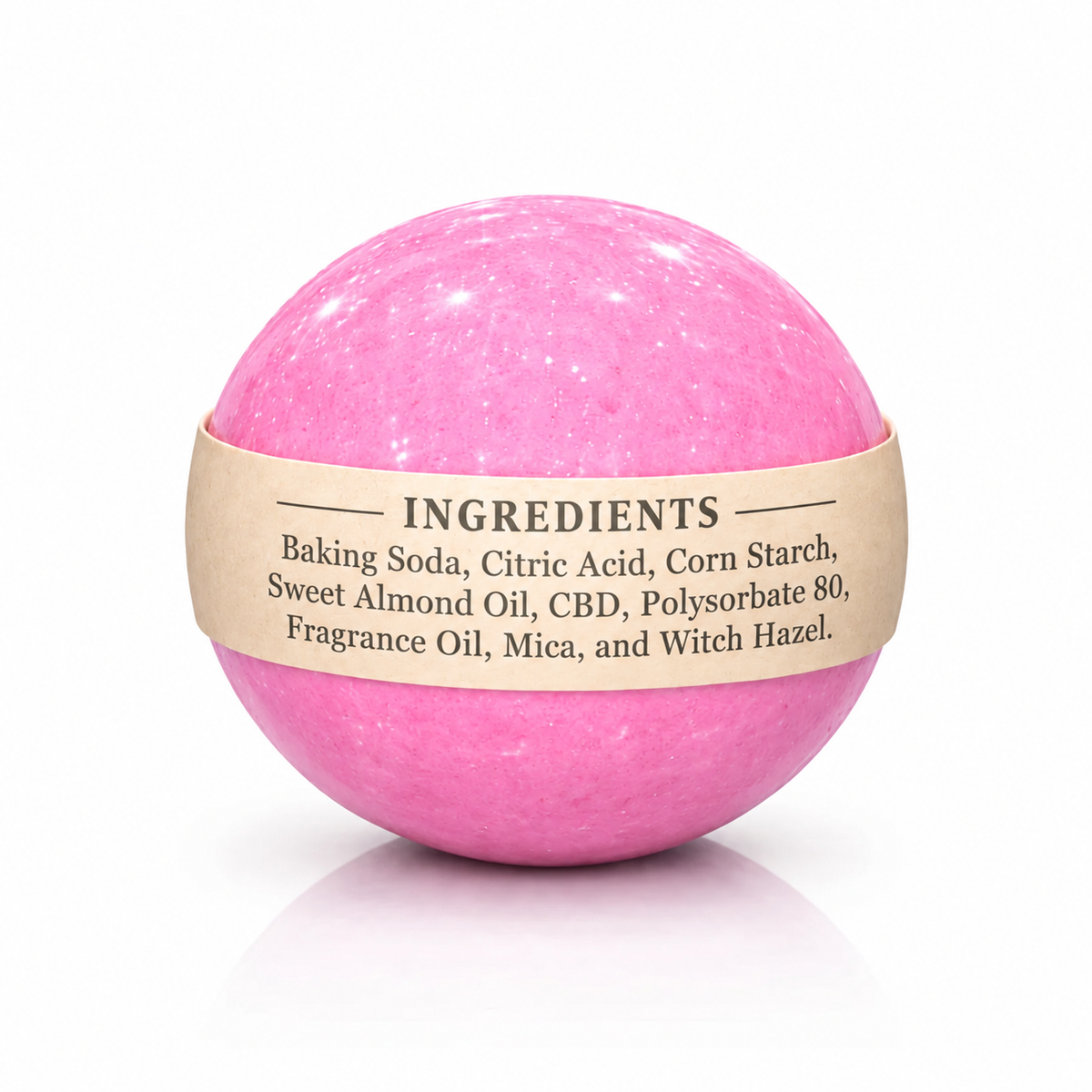 Love Spell Type CBD Bath Bomb – 100mg CBD