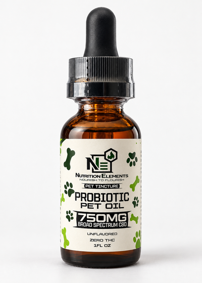 Probiotic Pet CBD Oil - 750mg Broad Spectrum