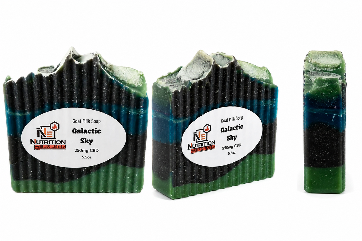 Galactic Sky Goat Milk CBD Soap – 250mg
