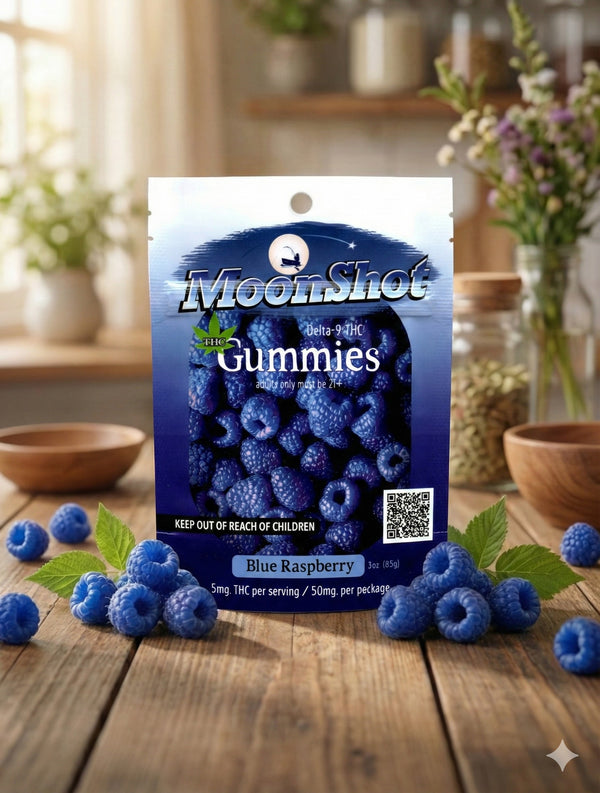 Moonshot Delta 9 Blue Raspberry