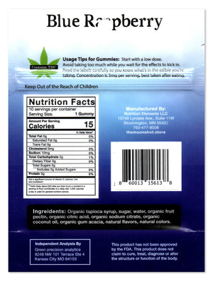 Moonshot Delta 9 Blue Raspberry