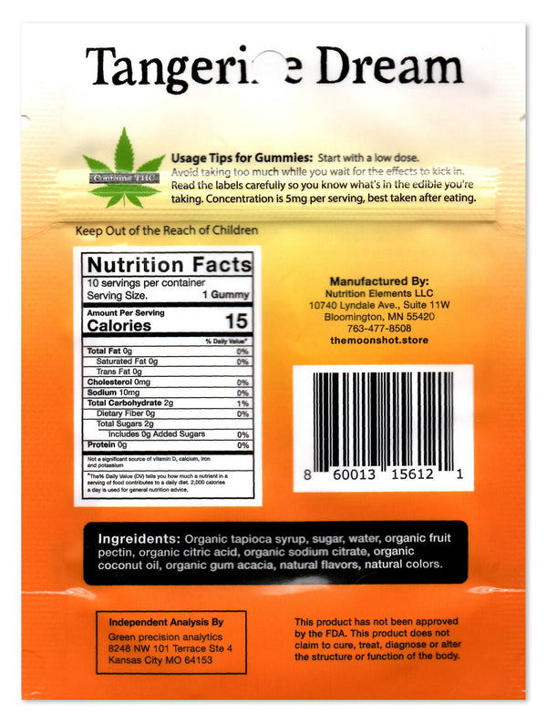 Moonshot Delta 9 Tangerine Dream