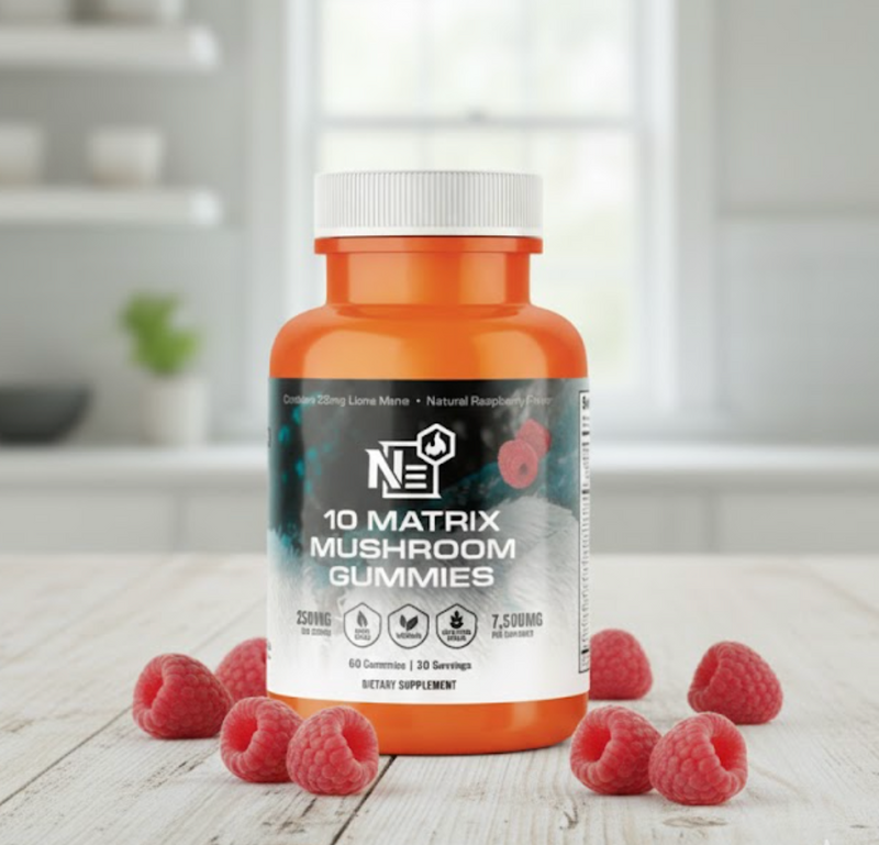 10 Matrix Mushroom Gummy (60 gummies-30 servings)