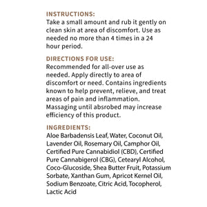 3000 Unscented Pain Lotion (4 oz)