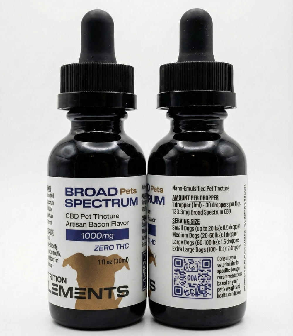 Pet CBD Oil 1000 MG (bacon flavor)