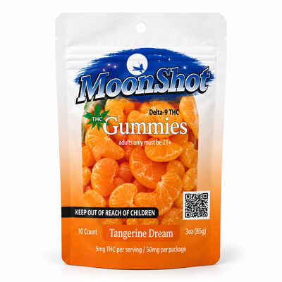 MoonShot Delta-9 Tangerine Dream Gummies – 10 Count