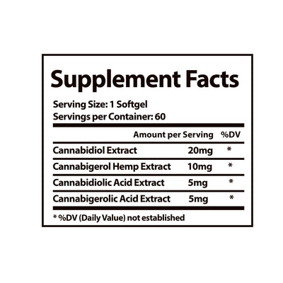 2,400mg CBD Immunity Softgels