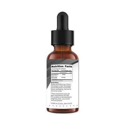 26,000mg Black Seed Oil, THC Free from Nutrition Elements, product view 2