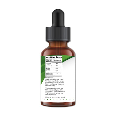 52,000mg Black Seed Oil with THC from Nutrition Elements, product view 2