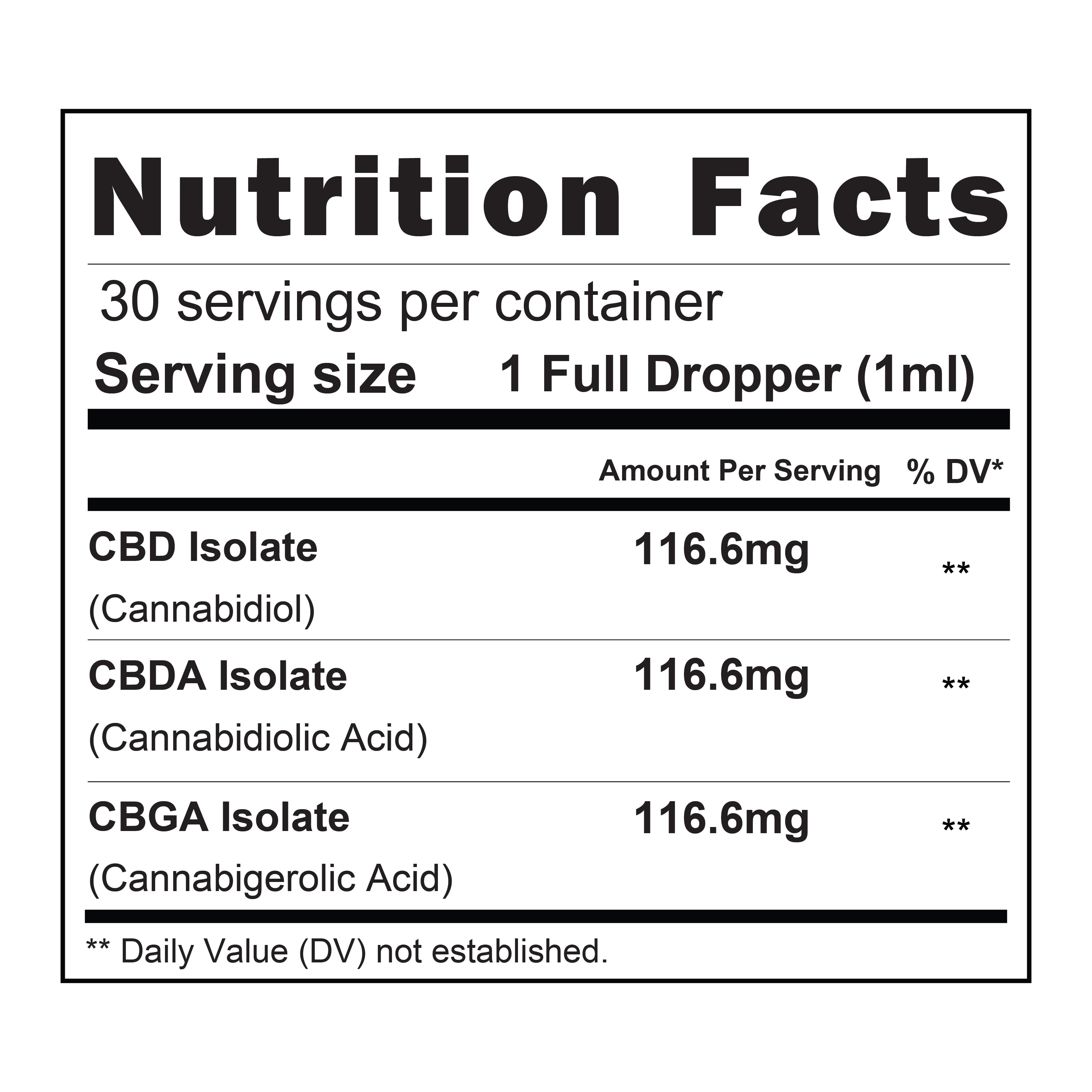 3,500mg Super Immunity CBD Tincture