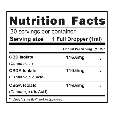 3,500mg Super Immunity CBD Tincture