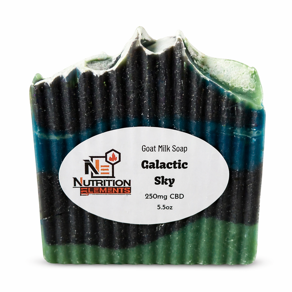 Galactic Sky Goat Milk w/CBD Soap 250mg
