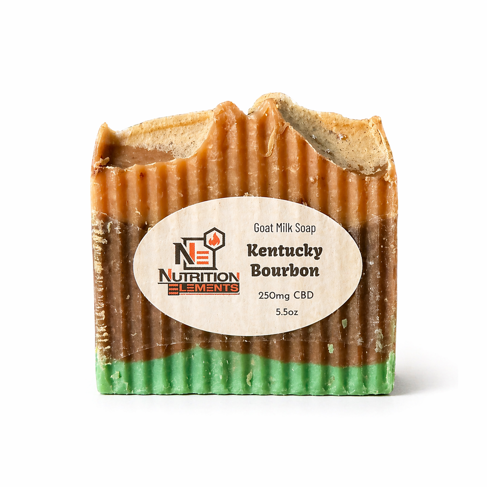 Kentucky Bourbon Goat Milk w/CBD Soap 250mg