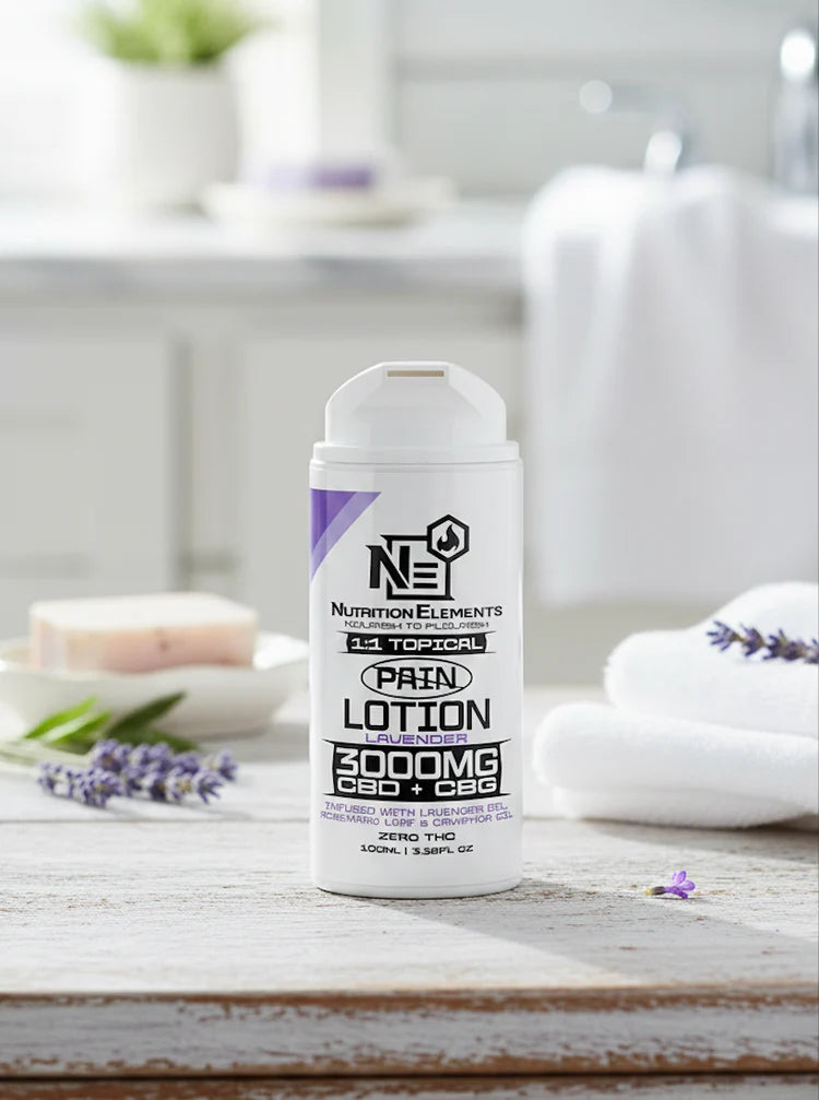 Lavender Lotion 2000 CBD/CBG