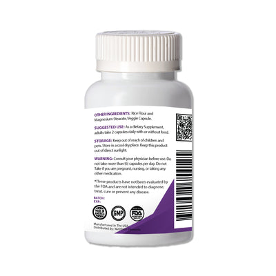 Turkey Tail Mushroom Capsules 120 count from Nutrition Elements, product view 3