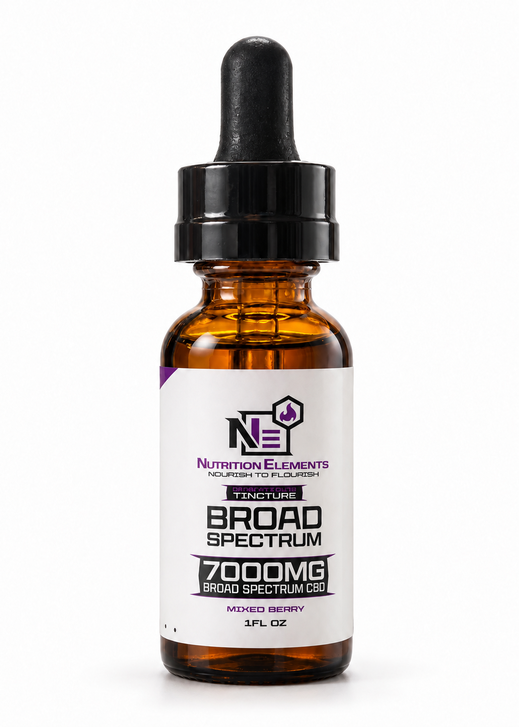 Broad Spectrum CBD Oil 7000-mg Mixed Berry